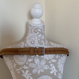 Men’s Cole Haan Light Brown ( British Tan) Leather Belt, Size 36